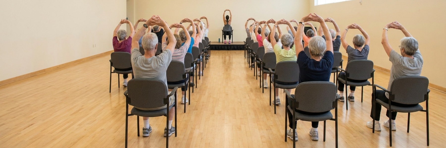 55+ Class: Chair Yoga