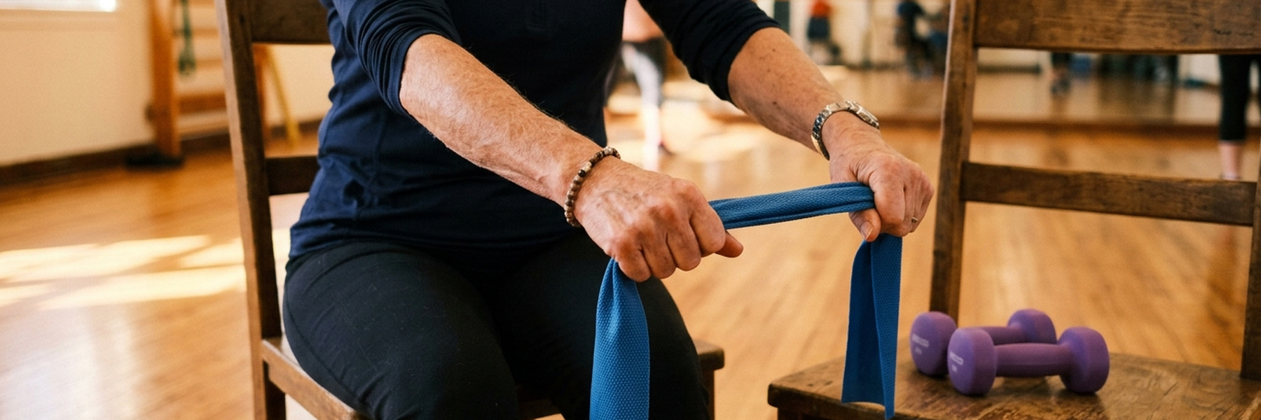 55+ Class: Chair Yoga