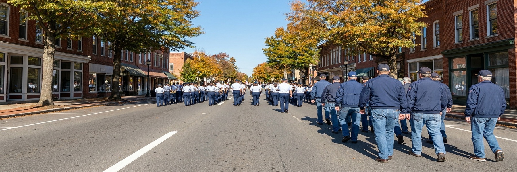 Veterans Day Procession
