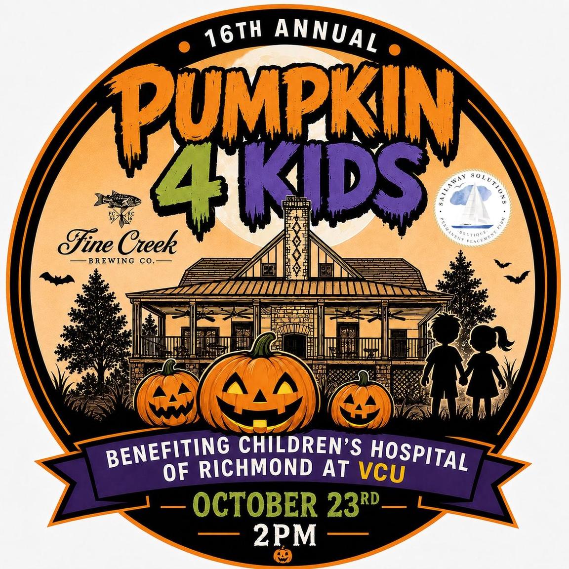 'Pumpkin 4 Kids' Project benefiting Children's Hospital of Richmond at VCU