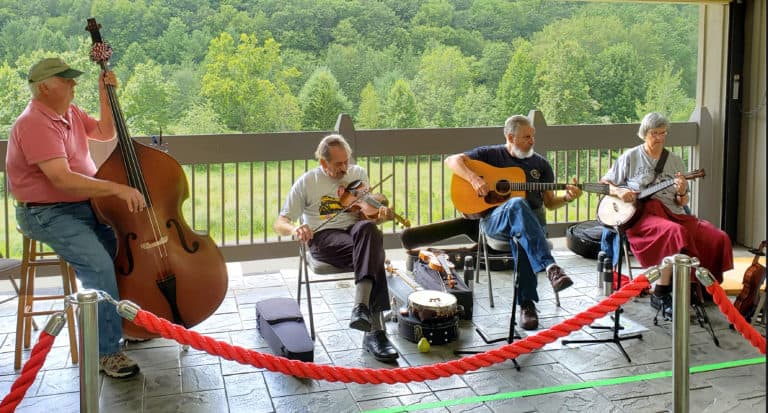 Fisher Peak Timber Rattlers at the Blue Ridge Music Center