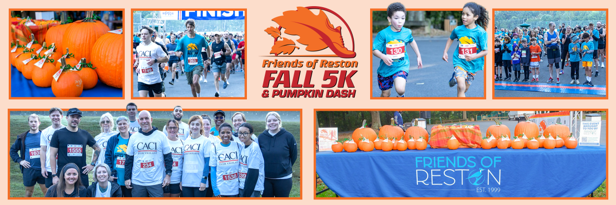 Friends of Reston Fall 5K & Pumpkin Dash