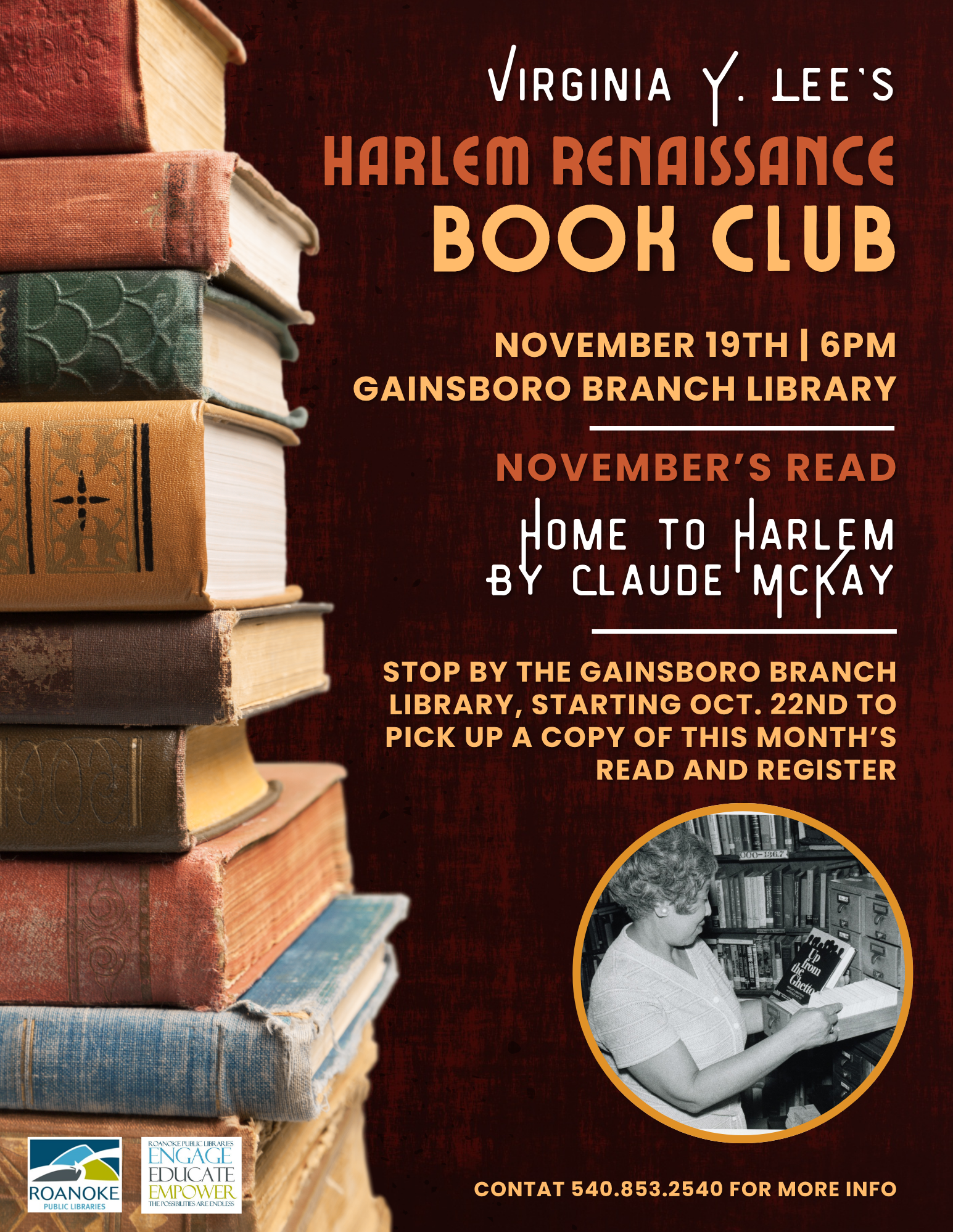 Virginia Y. Lee's Harlem Renaissance Book Club