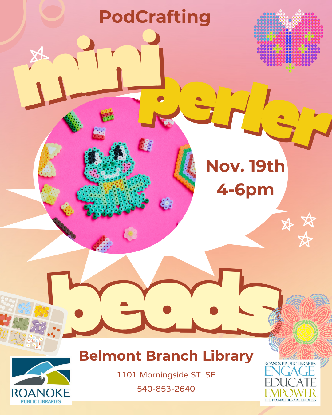 PodCrafting: Mini Perler Beads