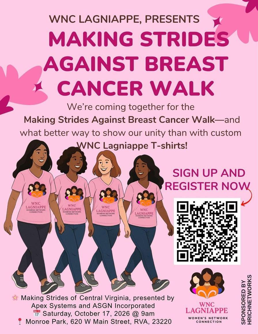 WNC Lagniappe, Making Strides Against Breast Cancer Walk 2026
