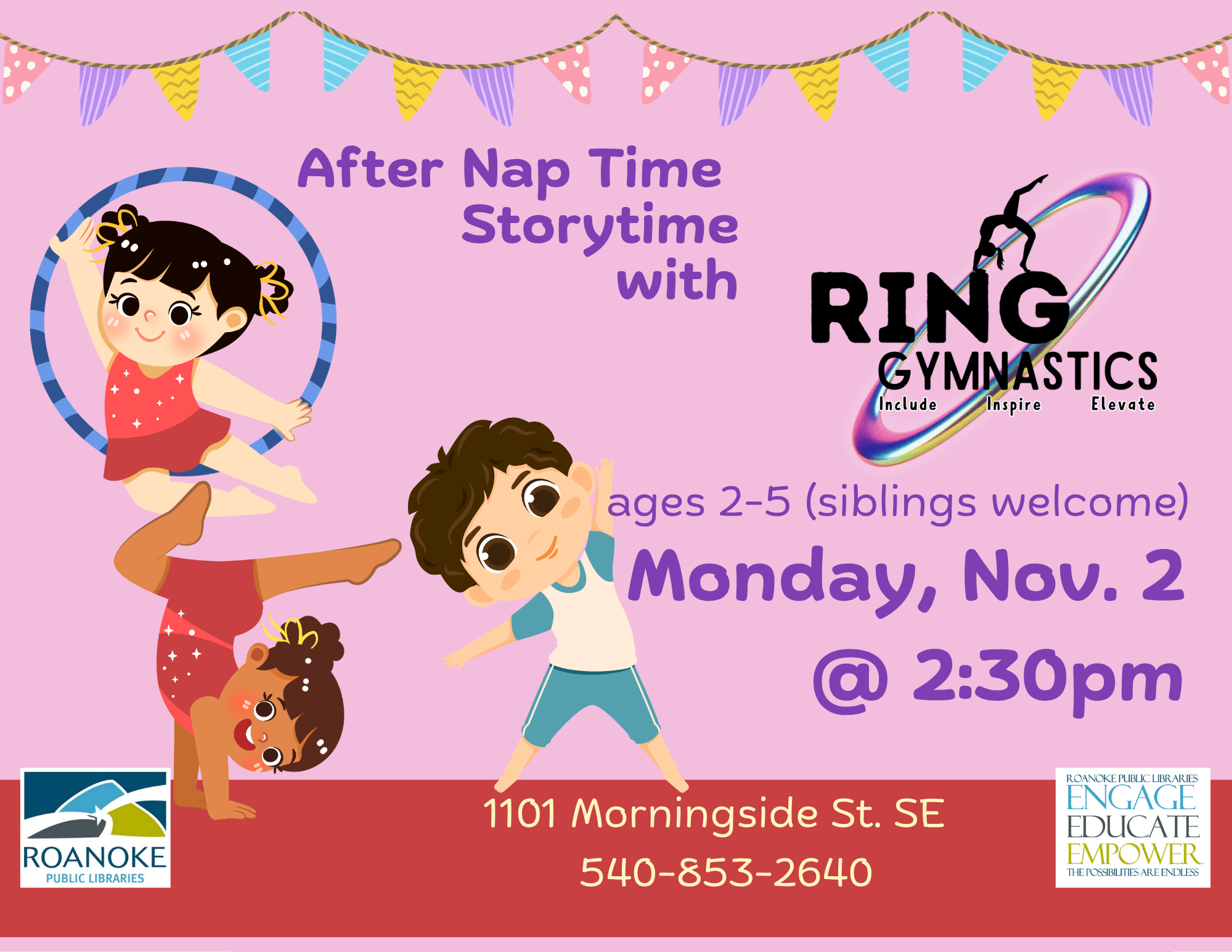 RING Gymnastics w/Storytime