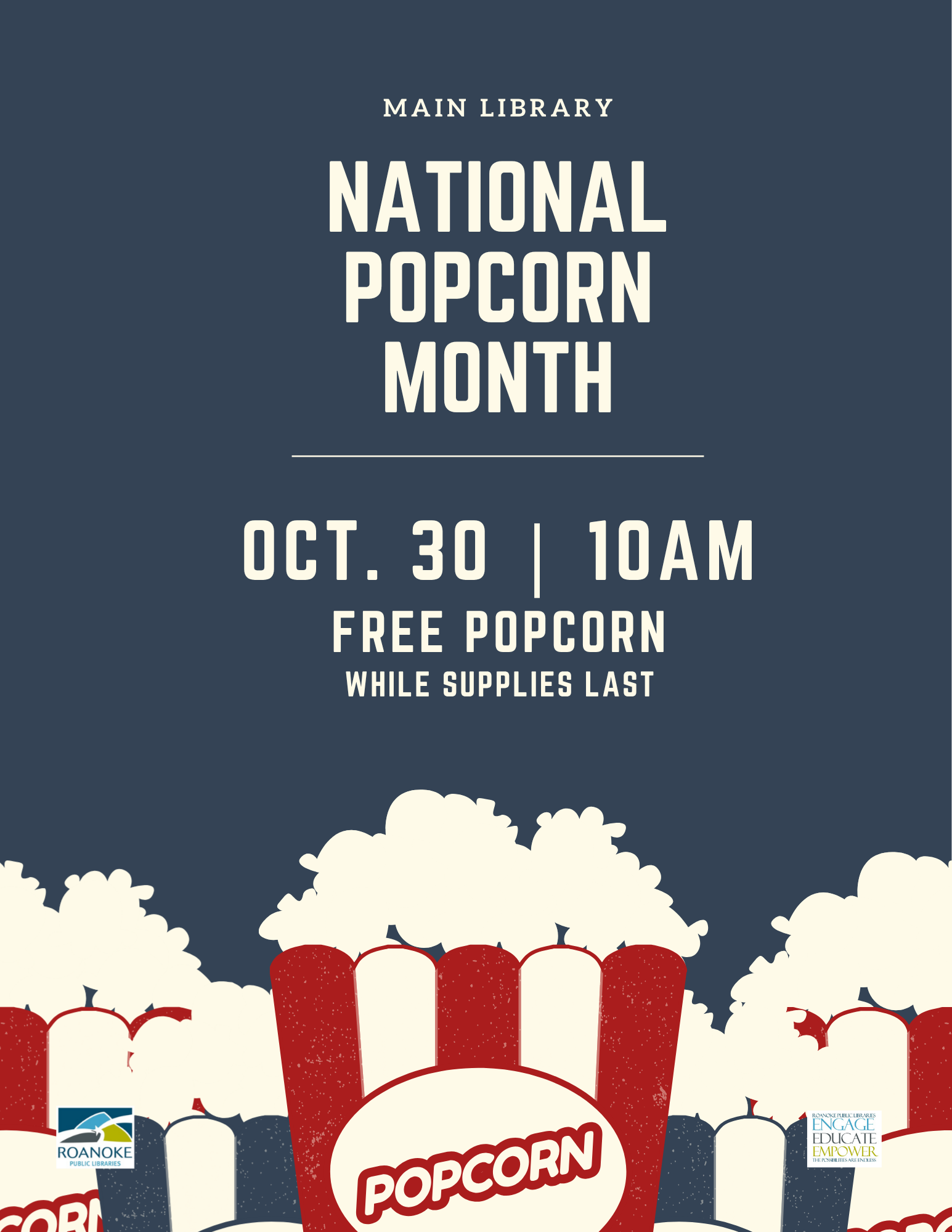 National Popcorn Month