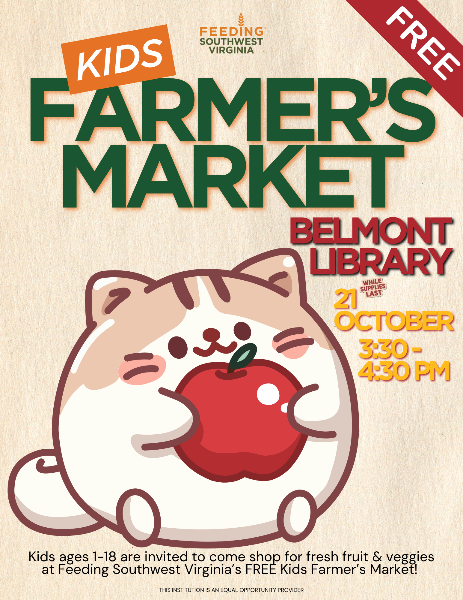 Kid's Farmer's Market-FASWVA